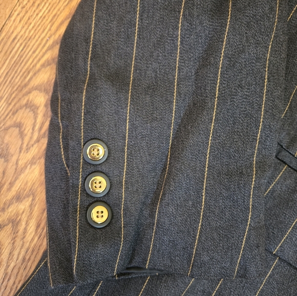 Vtg Sasson Womens Skirt Suit, Size 12 Pinstripes - Picture 5 of 7